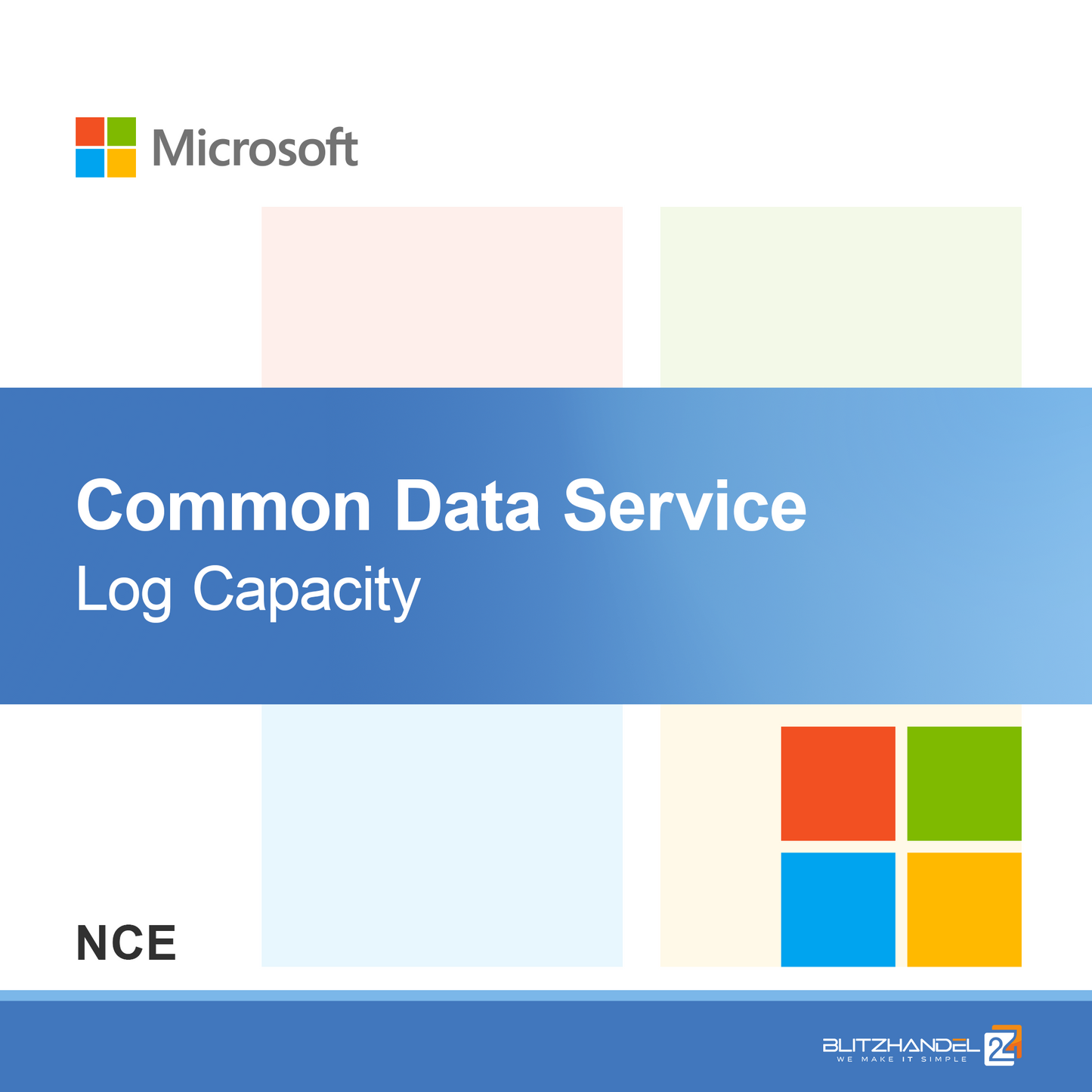 Common Data Service logkapacitet (NCE)