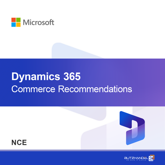 Dynamics 365 Commerce Önerileri (NCE)
