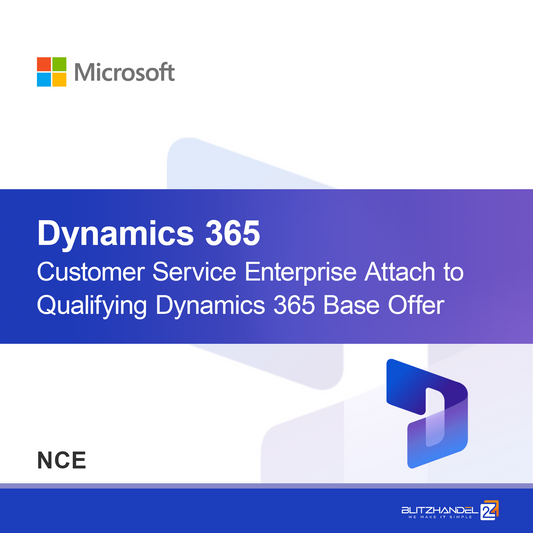 Dynamics 365 Customer Service Professional Tilføj til kvalificerende Dynamics 365 Basis tilbud (NCE)