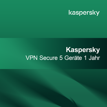 Kaspersky VPN Seguro 5 Dispositivos 1 Ano