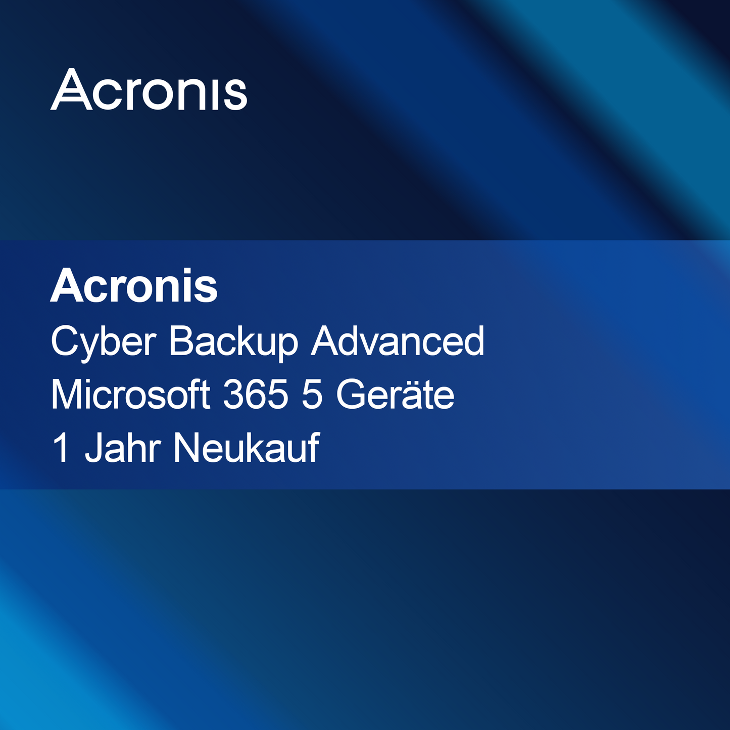 Acronis Cyber Backup Avanceret Microsoft 365