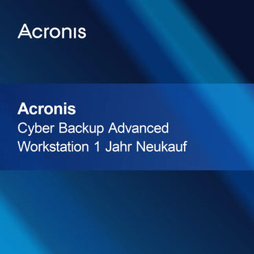 Acronis Cyber Backup Edistynyt Työasema