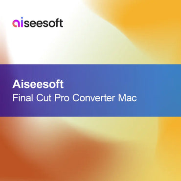 Aiseesoft Final Cut Pro Konverterer Mac