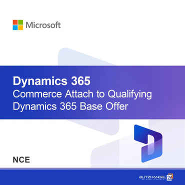 Dynamics 365 Commerce Uygun Dynamics 365 Temel Teklifine Ekle (NCE)