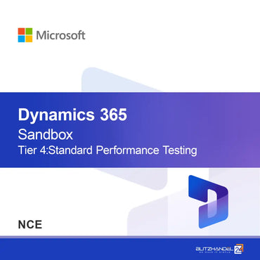 Dynamics 365 Operations - Sandbox Niveau 4: Standard Ydelsestest