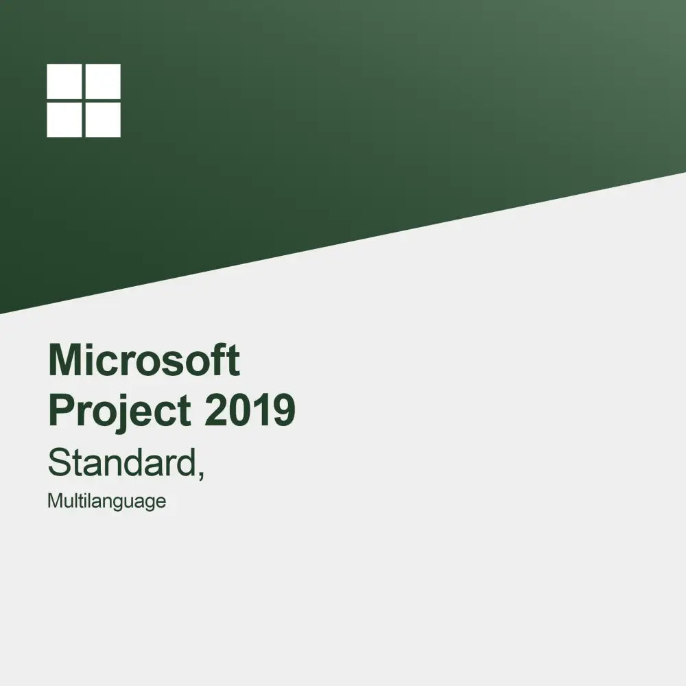 Microsoft Project 2019 Standard, vícejazyčný
