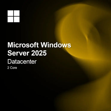 Microsoft Windows Server 2025 Datacenter 2 Cœurs