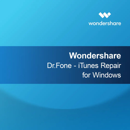 Wondershare Dr.Fone - Perbaikan iTunes untuk Windows